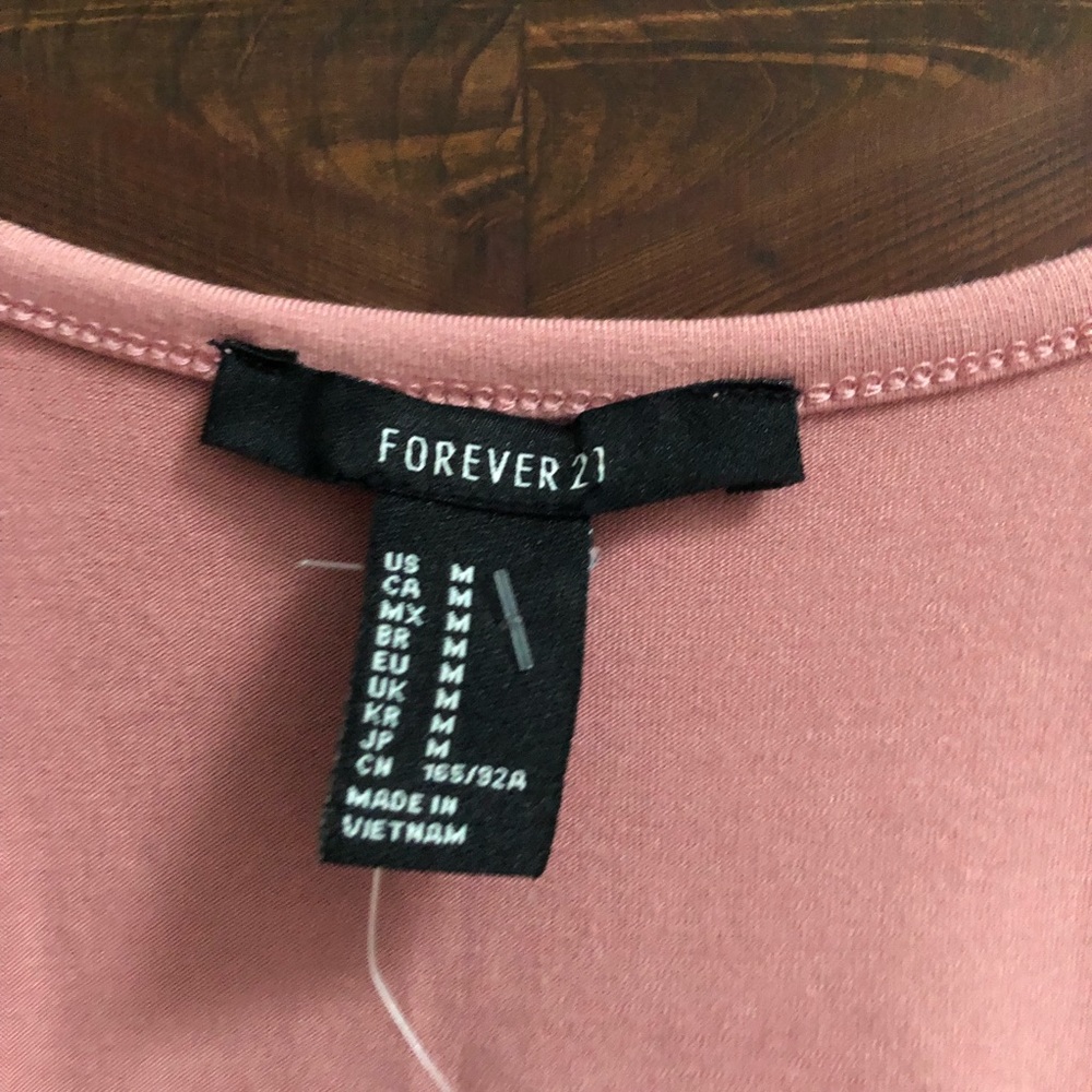 Forever 21 Pink Mini Dress nwt size medium - Picture 5 of 6